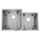 ZLINE Jackson 32" Undermount Double Bowl Sink In Stainless Steel, SRDR-32