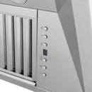 ZLINE Professional Island Mount Range Hood in Stainless Steel with Built-in CrownSound® Bluetooth Speakers 597iCRN-BT-36