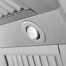 ZLINE Professional Island Mount Range Hood in Stainless Steel with Built-in CrownSound® Bluetooth Speakers 597iCRN-BT-36
