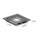 ZLINE Professional Island Mount Range Hood in Stainless Steel with Built-in CrownSound® Bluetooth Speakers 597iCRN-BT-36