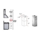 ZLINE Short Kit for Ceilings Under 8' ISLAND, SK-GL1i/GL2i/KE2i/KL3i