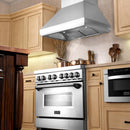 ZLINE 48" Remote Blower Stainless Steel Wall Range Hood, 687-RS-48-400