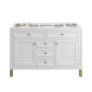 James Martin Chicago 48" Single Vanity Cabinet, Glossy White