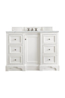 James Martin De Soto 48" Single Bathroom Vanity, Bright White