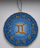 Zodiac Signs. Gemini SR-694 Plastic Canvas Counted Cross Stitch Kit