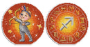 Zodiac Signs. Sagittarius SR-702 Plastic Canvas Counted Cross Stitch Kit