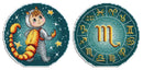 Zodiac Signs. Scorpio SR-701 Plastic Canvas Counted Cross Stitch Kit