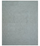 Zoha Custom Made Modern Style White And Beige Wool Rug