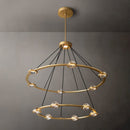 Zohar 2 Tier Round Chandelier