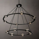 Zohar 2 Tier Round Chandelier