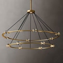 Zohar 2 Tier Round Chandelier