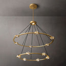Zohar 2-Tier Round Chandelier - Open Box (New)