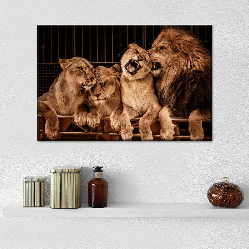 Pride Of Lions Wall Art