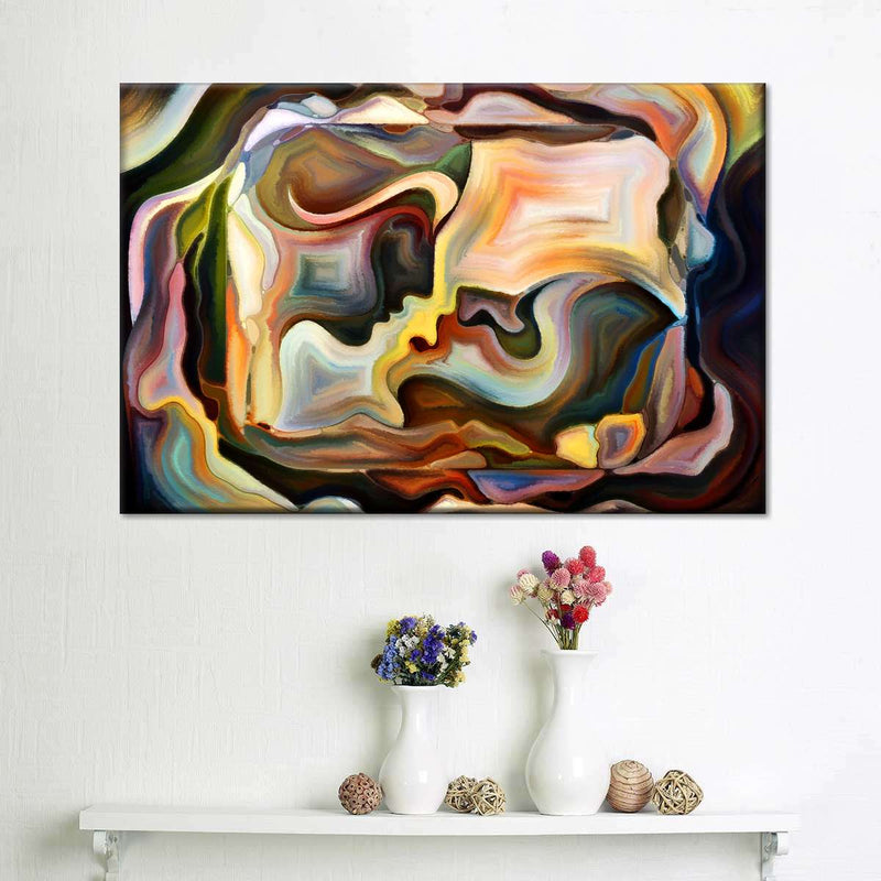 Passionate Moment Abstract Wall Art