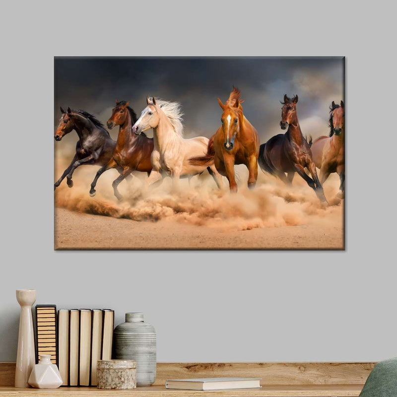 Desert Roaming Horses Wall Art