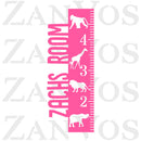 Zoo Animals Growth Chart