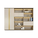 Fairen · Office Shelves w/ Lighting & Storage