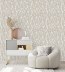 Fashionable Beige Pattern Wallpaper Smart High-Quality