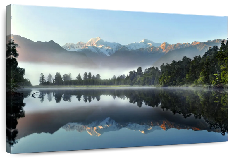 Lake Matheson Reflection Wall Art