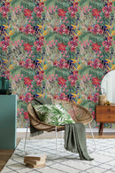Modish Exotic Flowers Wallpaper Smart