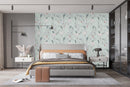 Elegant Floral Pattern Wallpaper Chic