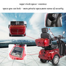Zvg 600W 60V/20AH Four-Wheel Electric Elderly Handicap Adult Mobility Travel Scooter W/ Cover (SAK95716)