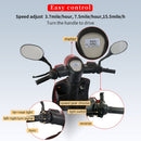 Zvg 600W 60V/20AH Four-Wheel Electric Elderly Handicap Adult Mobility Travel Scooter W/ Cover (SAK95716)