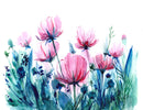 Elegant Pink Flowers Wallpaper Tasteful Quality