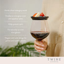 Wine Glass Topper Appetizer Plates