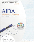Zweigart Precut Stern-Aida 14 count Vintage Country Blue 3706/5139