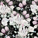 Pink Protea and Roses Wallpaper