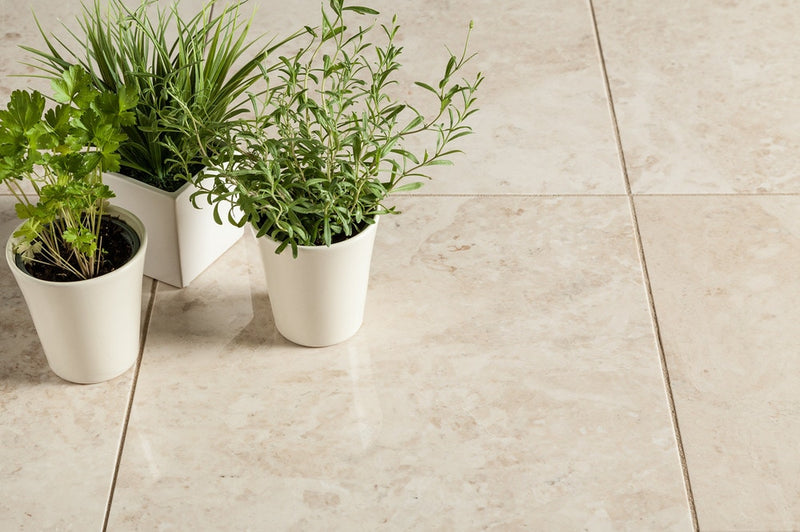 Cappuccino Light Beige Marble Floor and Wall Tile - Livfloors Collection