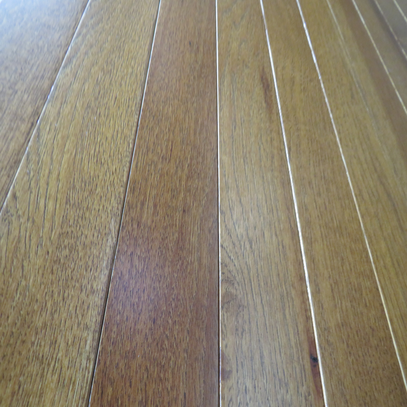 Solid Hardwood Hickory 2 1/4" Wide, 84" RL, 3/4" Thick Smooth Golden Brown Floors - Bellfloor Collection product shot tile view 4