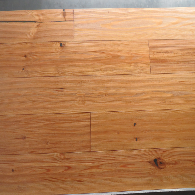Engineered Wood 7" Wide, 84" RL, 1/2" Thick Heart Pine Antique Handscraped - Bellfloor Collection product shot tile view