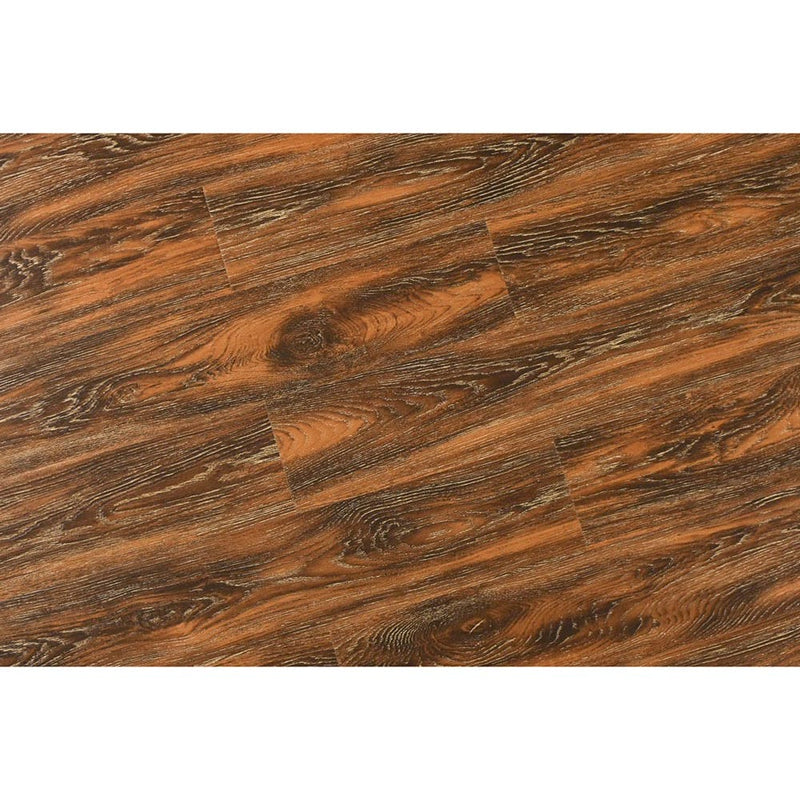 12mm laminate flooring roasted archard hickory oak W000674412 AC3 textured click-lock top angle view