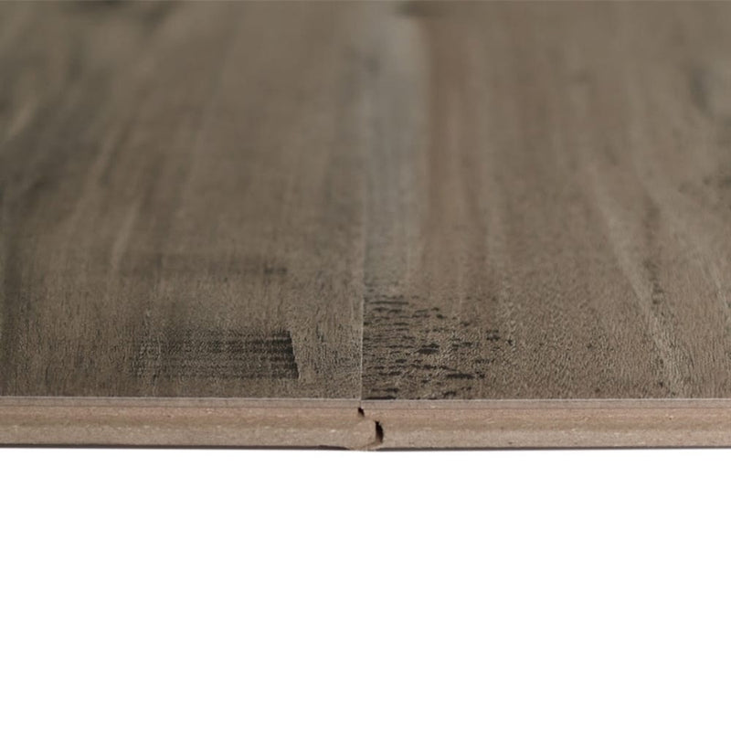 12mm laminate flooring smokey sophora AC3 textured click-lock profile view