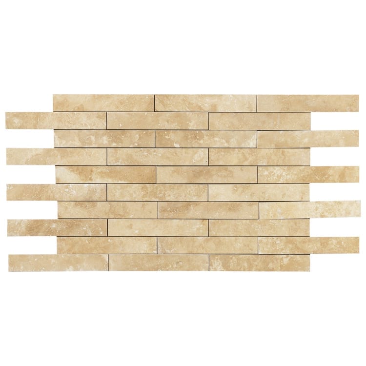 4x24 light beige travertine 10099888 multiple top staggered