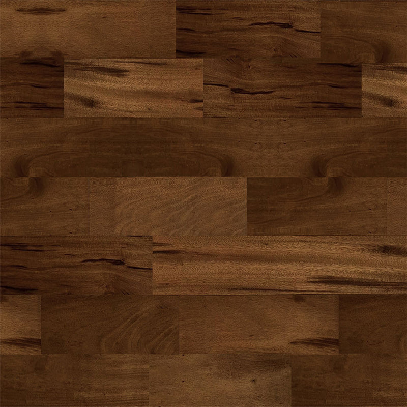 7 ply engineered wood 5 wide 48 rl long plank tigerwood ganta  lincoln collection SHW12544WB product shot top view