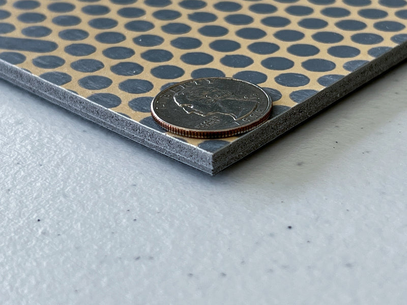 9x48 water resistant loose lay gauntlet grey luxury vinyl plank flooring  dekorman collection DW3153 product shot sample view 4