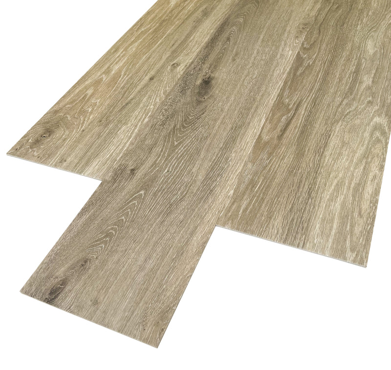9x48 water resistant loose lay khaki tan luxury vinyl plank flooring  dekorman collection DW3290 product shot angle view