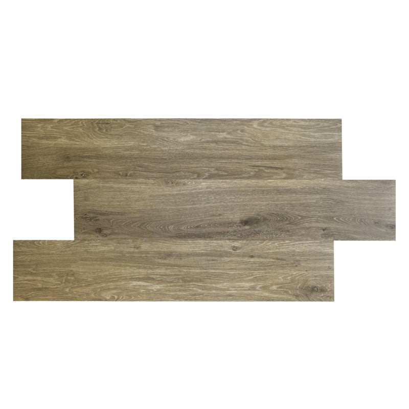 9x48 water resistant loose lay khaki tan luxury vinyl plank flooring  dekorman collection DW3290 product shot profile view