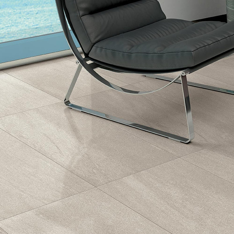 A lier grey light honed porcelain floor and wall tile liberty us collection LUSIRG1224163 product shot multiple tiles angle view