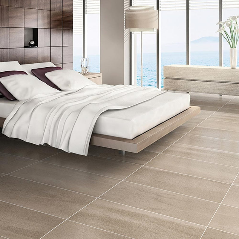 A lier toupe honed porcelain floor and wall tile porcelain floor and wall tile liberty us collection LUSIRG1224166 product shot room view