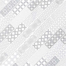 Abani stak 11.81x11.81 honed marble meshmounted mosaic tile SMOT-ABANI-2X6H product shot angle view