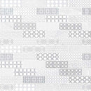 Abani stak 11.81x11.81 honed marble meshmounted mosaic tile SMOT-ABANI-2X6H product shot wall view