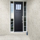 Arabescato venato white 11.73x12 marble 2 hexagon honed mesh mounted mosaic tile SMOT-ARAVEN-2HEXH room shot outdoor view