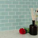 Arctic ice subway 12 in x 12 in glass meshmounted mosaic tile SMOT-GLSST-AI8MM prod shot wall view 3