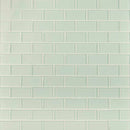 Arctic ice subway 12X12 glass mesh mounted mosaic tile SMOT GLSST AI8MM product shot multiple tiles top view
