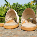 Autumn pattern gauged slate floor and wall tile SAUT-ASH-3-G product shot outdoor view