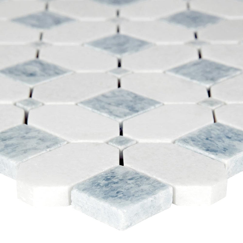 Azula-hatchwork-12X12-polished-marble-mesh-mounted-mosaic-tile-SMOT-AZULA-HATHWRKP-product-shot-profile-view